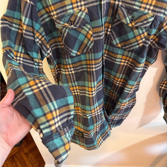 Plaid Casual Button Down Shirt for Men - Picture 3 of 5